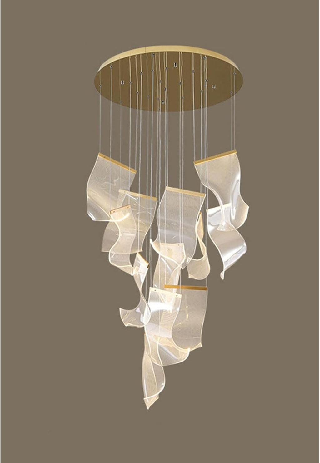 💎✨ Minimalist Modern Chandelier 💡🏡 | Sleek Artistic Lighting 🌟🎨