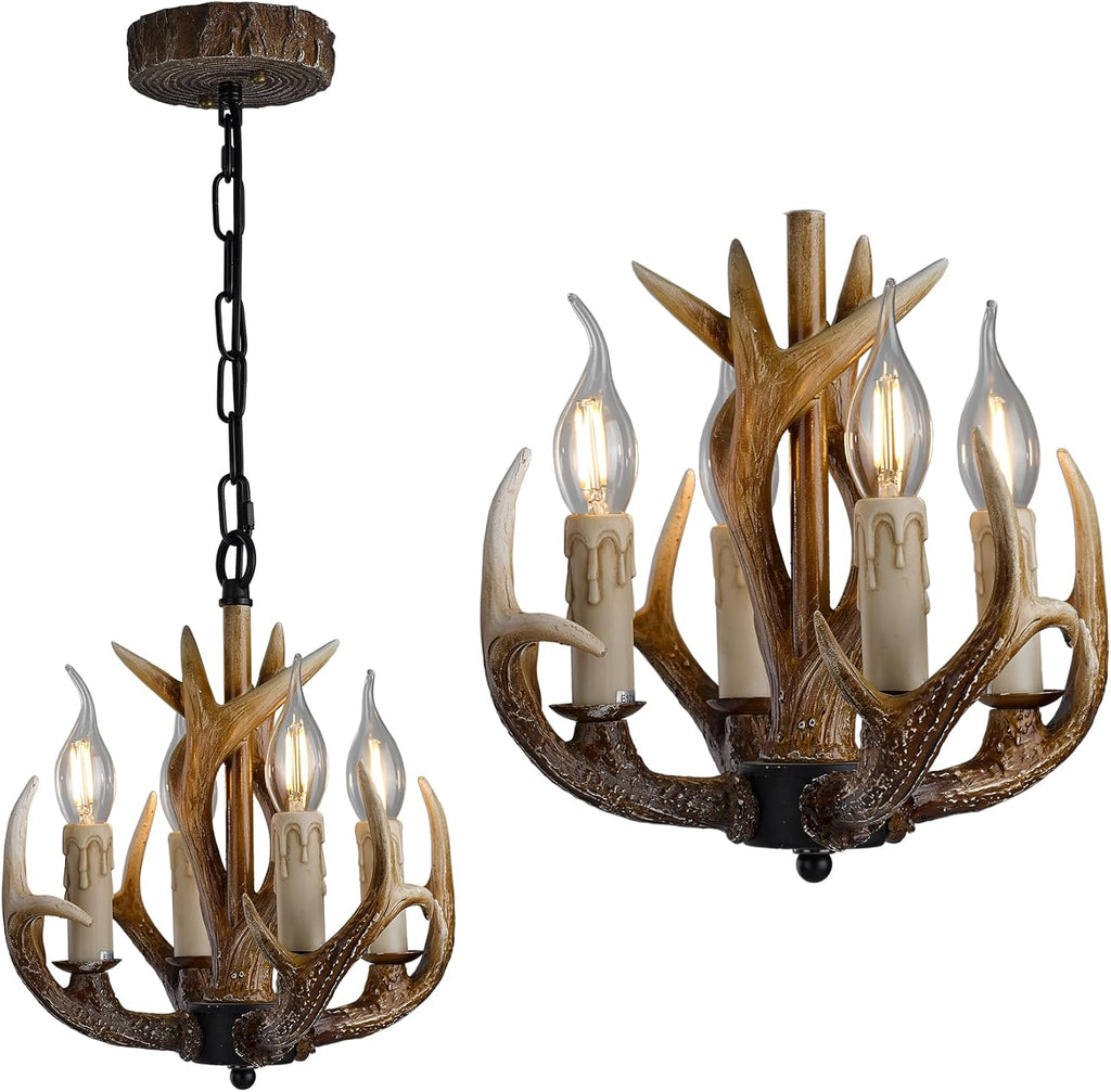 ✨🏡 Rustic Farmhouse Chandelier 🕯️💛 | Warm Entryway Glow 🌟🌿