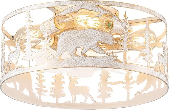 ✨🏡 Rustic Farmhouse Chandelier 🕯️💛 | Cozy Ceiling Glow 🌟🪵