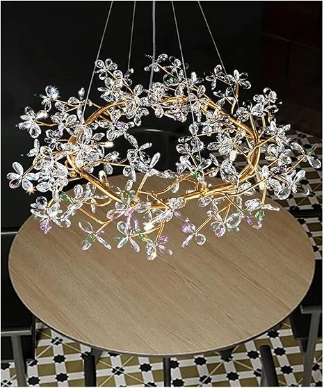 💎✨ Sparkling Crystal Chandelier 💡🏡 | Elegant Ceiling Glow 🌟💖