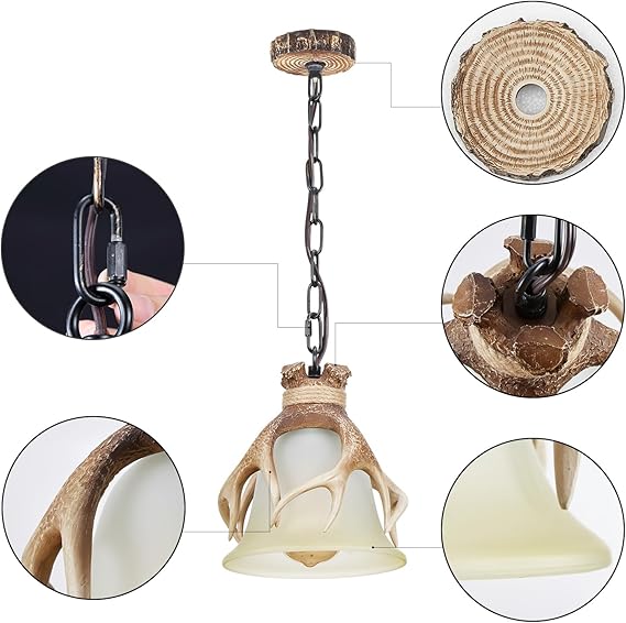 ✨💡 Farmhouse Pendant Light 🏡🌿 | Vintage Kitchen Glow 🤎✨
